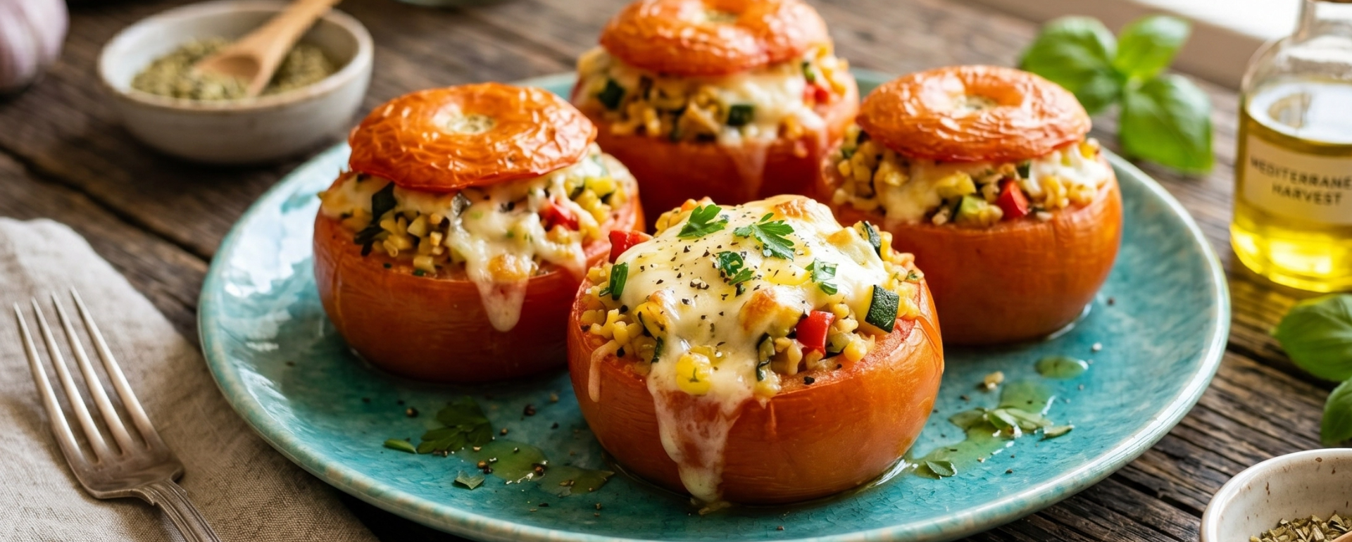 Francia lecsó mediterrán fűszeres grill mozzarellával
