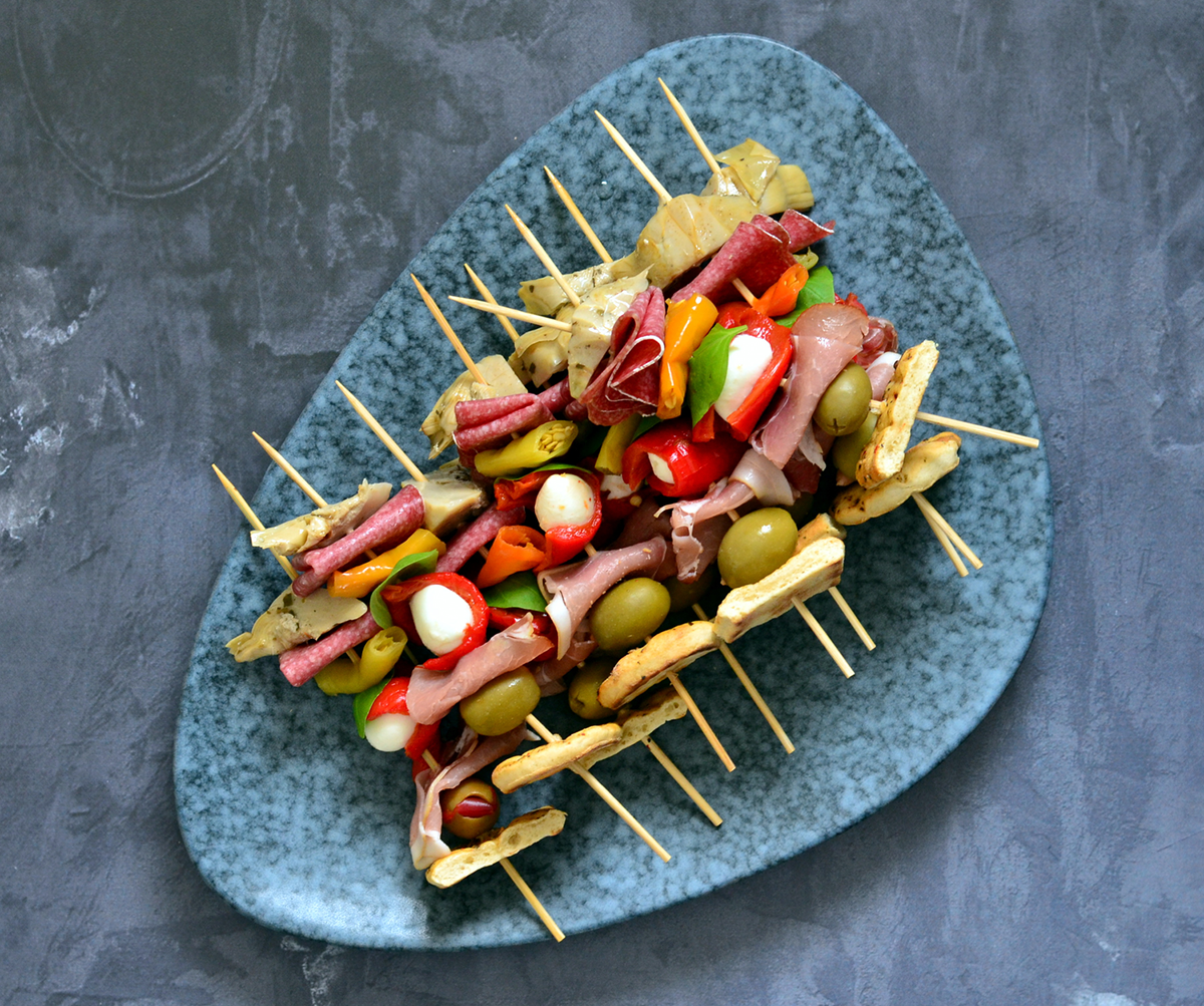Antipasti nyársak