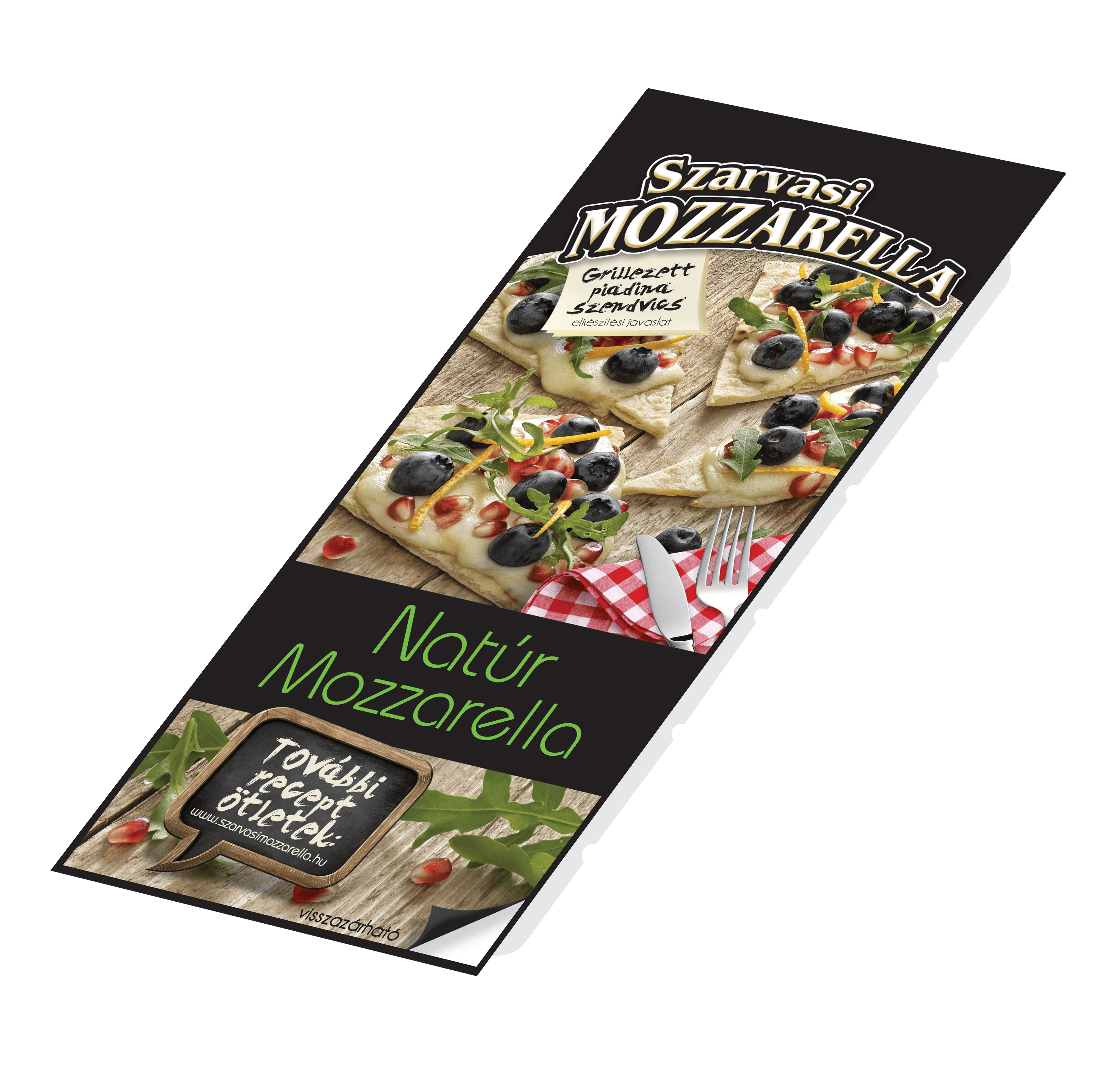 Szeletelt Pizza Mozzarella Natúr 100 g