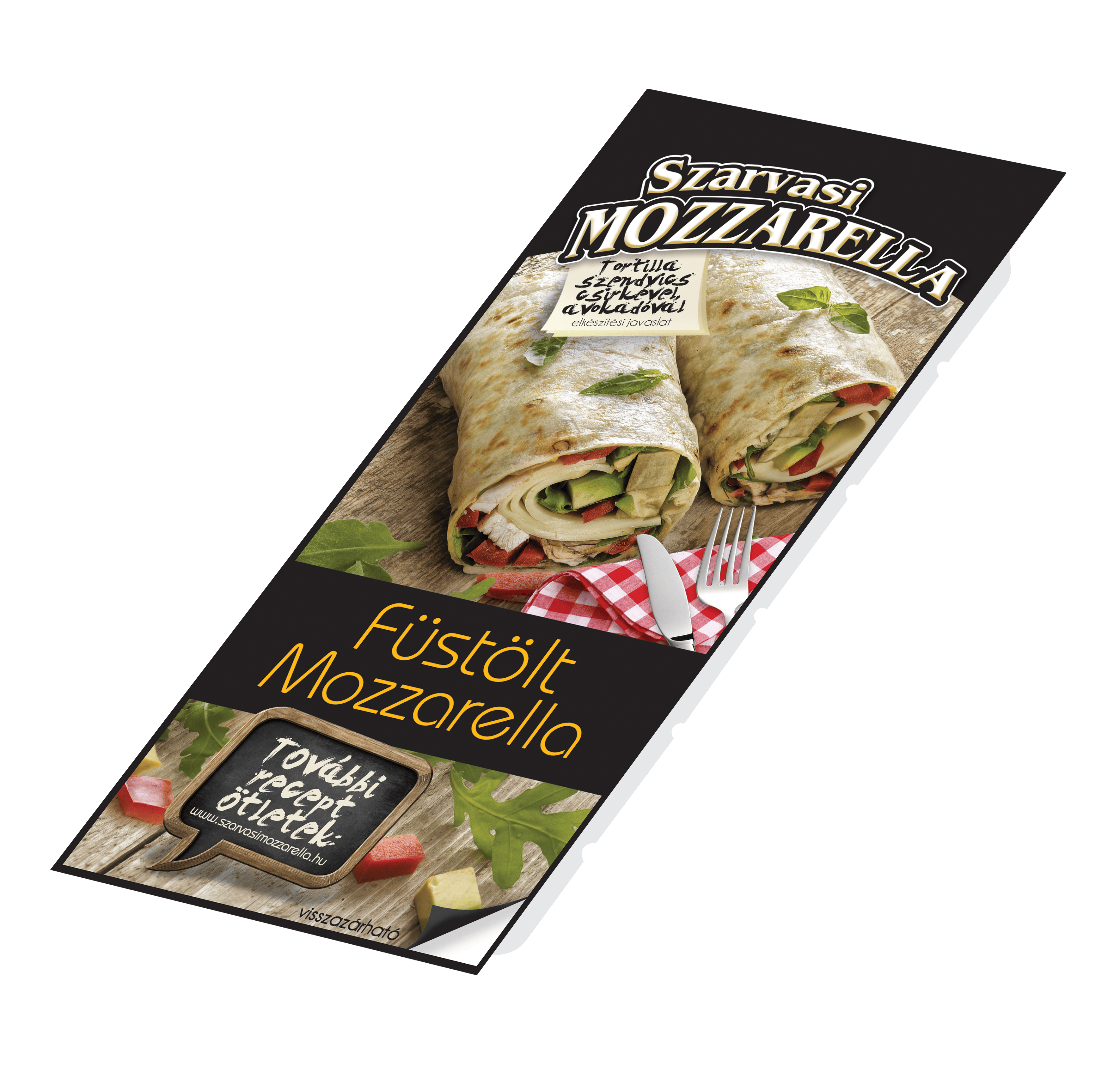 Szeletelt Pizza Mozzarella Füstölt 100 g