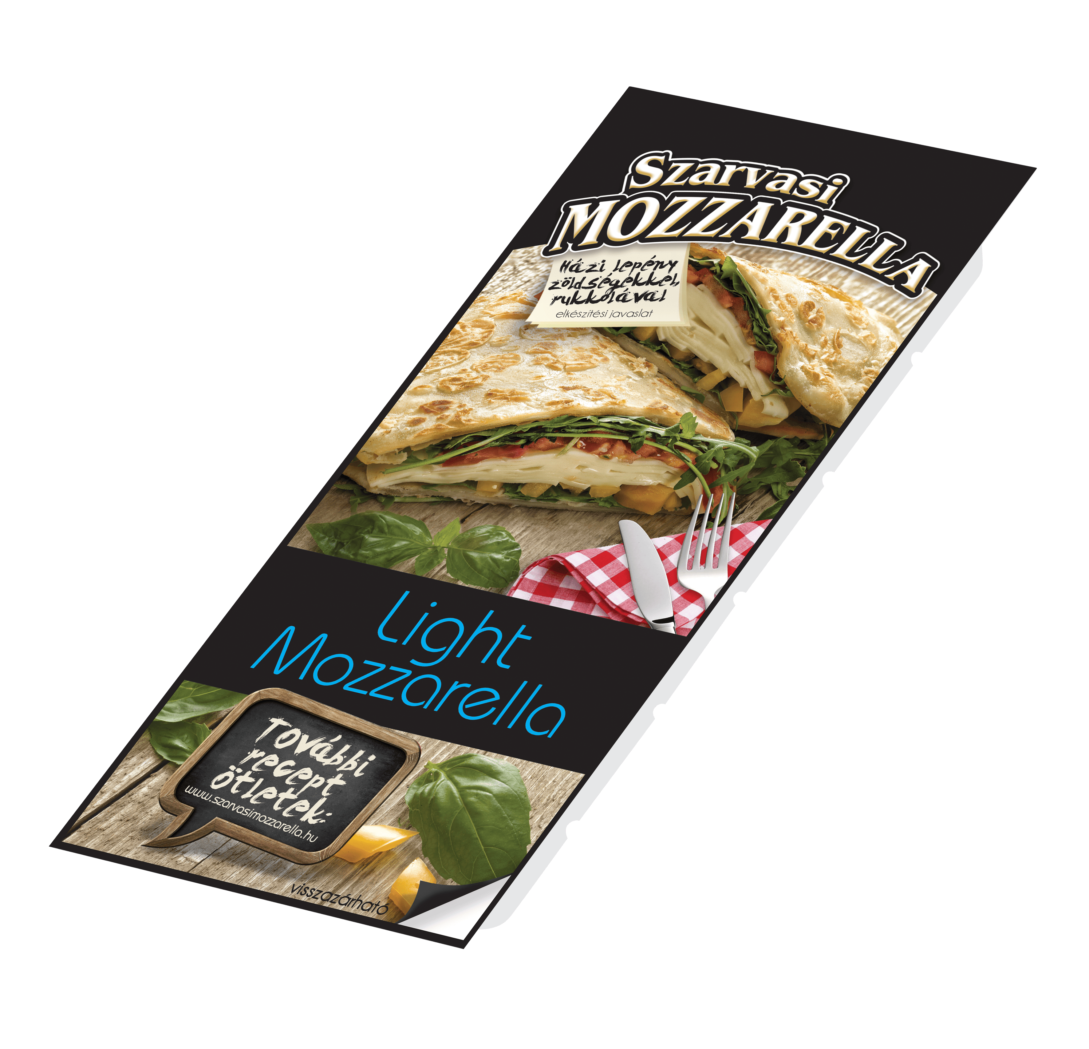 Szeletelt Pizza Mozzarella Light 100 g