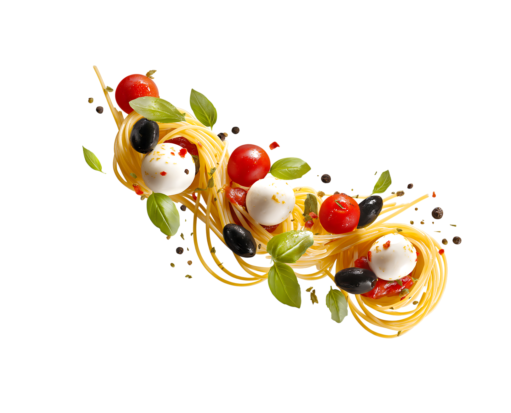 Friss mozzarella paradicsommal és bazsalikommal