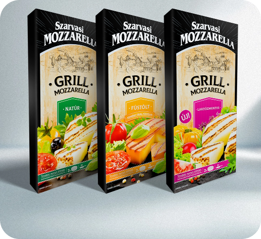 Grill mozzarella